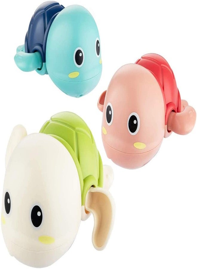 BLISSBORN 1 Pcs Bath Toys Swimming Turtle,Wind Up Water Floating Toys,Bathtub Water Toys for Toddlers (1 Pcs,Random Color) - Image 1